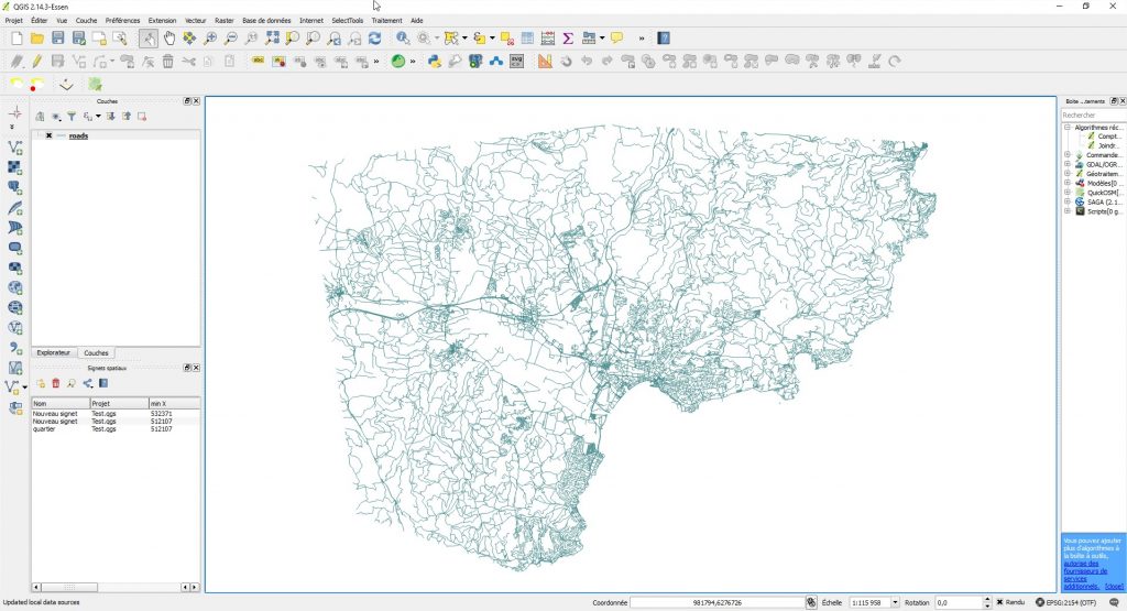 Карта qgis россия